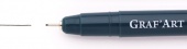 ручка капиллярная GrafArt 02 чёрная 0,3мм. Малевичъ