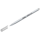 ручка гелевая BERLINGO Brilliant Metallic 0.8мм. серебро