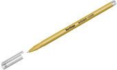 ручка гелевая BERLINGO Brilliant Metallic 0.8мм. золото