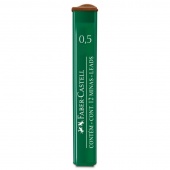 грифели для мех. карандаша Polymer 0,5мм "2B" Faber-Castell