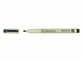 ручка капилярная Pigma Graphic-3 Чёрная 3мм.