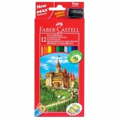 набор карандашей "Замок" 12цв. к/у 120112 Faber Castell