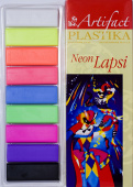 пластика Lapsi Neon 9цв. 180гр. Artifact 7109-58