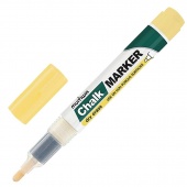 маркер меловой перм. 0.3мм. жёлтый Chalk Marker