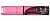 Маркер мелковой UNI 8мм.скошенный,розовый флюор.PWE-8K