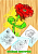 набор д/выжигания Весёлые цветочки НР693 М.Х.